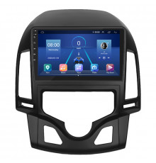 Штатная магнитола Lesko для Hyundai i30 I Рестайлинг 2010-2012 экран 9" 2/32Gb 4G Wi-Fi GPS Top