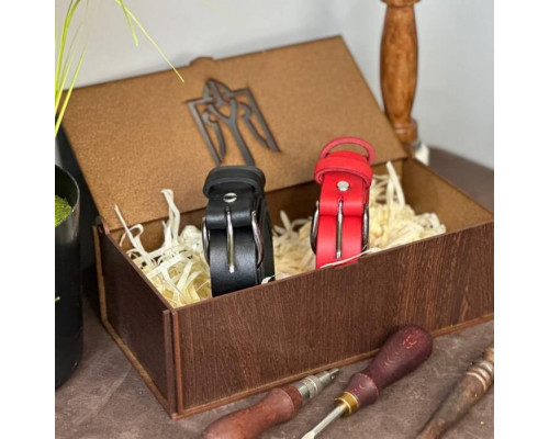 Жіночий подарунковий набір з двух ременів Dakota