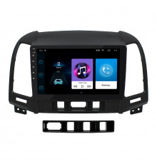 Штатная магнитола Lesko для Hyundai Santa Fe II 2005-2010 экран 9" 1/16Gb Wi-Fi GPS Base