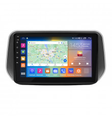 Штатная магнитола Lesko для Hyundai Santa Fe IV 2018-2021 экран 10" 4/64Gb CarPlay 4G Wi-Fi GPS Prime