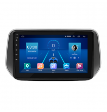 Штатная магнитола Lesko для Hyundai Santa Fe IV 2018-2021 экран 10" 2/32Gb 4G Wi-Fi GPS Top