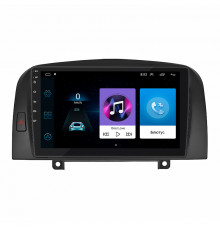 Штатная магнитола Lesko для Hyundai Sonata V (NF) 2004-2010 экран 9" 1/16Gb Wi-Fi GPS Base