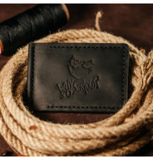 Затискач для грошей чорний Джокер