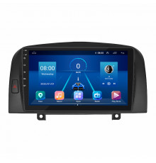 Штатная магнитола Lesko для Hyundai Sonata V (NF) 2004-2010 экран 9" 4/64Gb 4G Wi-Fi GPS Top