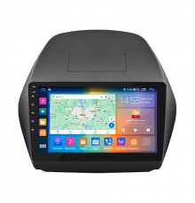 Штатная магнитола Lesko для Hyundai Tucson II 2009-2015 экран 10" 2/32Gb CarPlay 4G Wi-Fi GPS Prime
