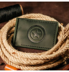 Затискач для грошей зелений Капітан Америка