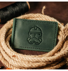 Затискач для грошей зелений Клон