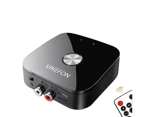 Bluetooth-ресивер Vikefon T68 з пультом керування. Bluetooth 5.4