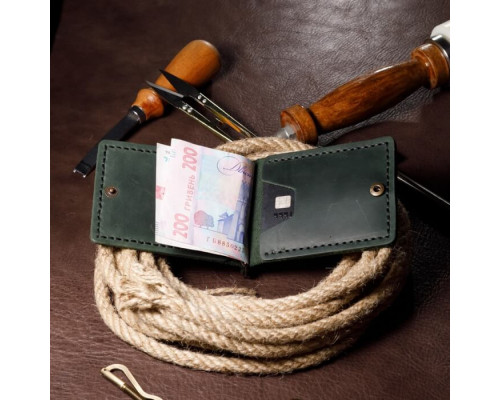 Затискач для грошей зелений Джокер