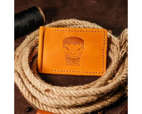 Затискач для грошей рудий Халк