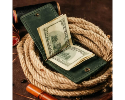 Затискач для грошей зелений Халк