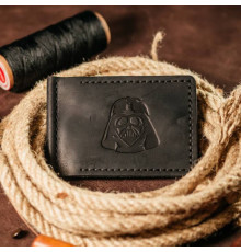 Затискач для грошей чорний Вейдер