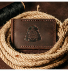 Затискач для грошей коричневий Вейдер