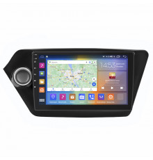 Штатная магнитола Lesko для Kia K2 III (QB) 2011-2017 экран 9" 4/64Gb CarPlay 4G Wi-Fi GPS Prime