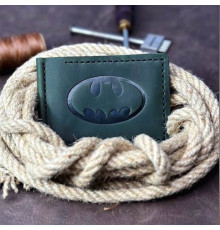 Затискач для грошей зелений Бетмен