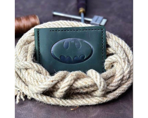 Затискач для грошей зелений Бетмен