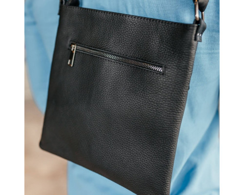 Чоловіча шкіряна сумка через плече Chicago