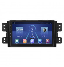 Штатная магнитола Lesko для Kia Mohave I Рестайлинг 2016-2020 экран 9" 6/128Gb 4G Wi-Fi GPS Top