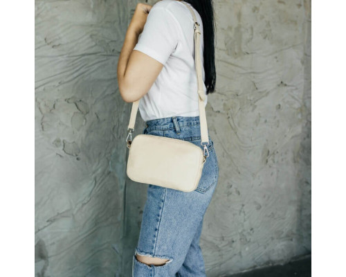 Жіноча сумка Париж бежева