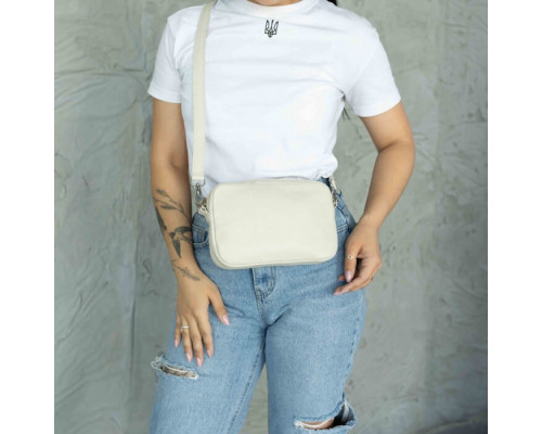 Жіноча сумка Париж бежева