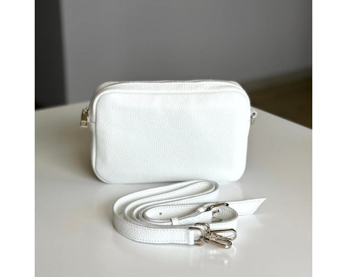 Жіноча сумка Париж біла