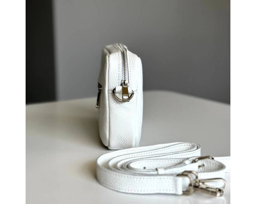 Жіноча сумка Париж біла