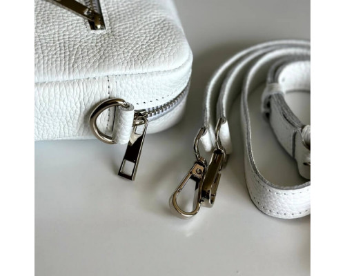 Жіноча сумка Париж біла