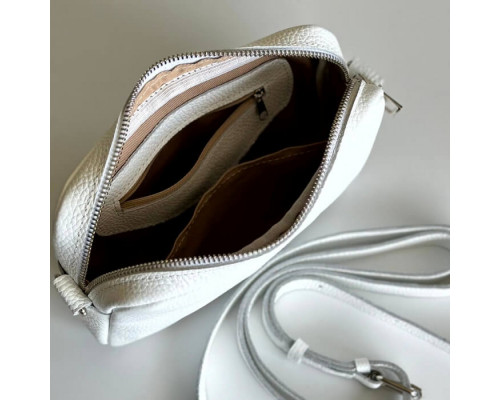 Жіноча сумка Париж біла