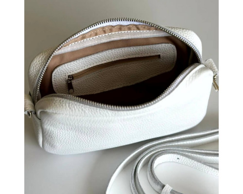 Жіноча сумка Париж біла