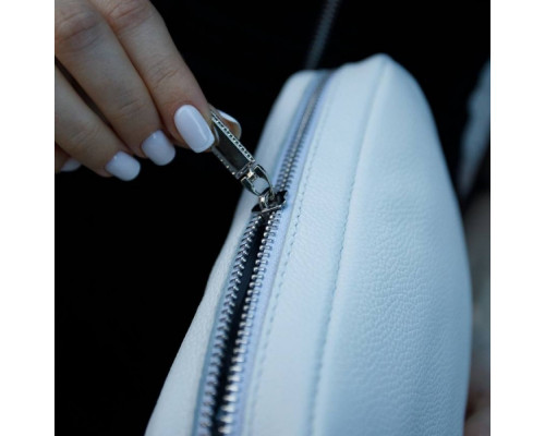 Жіноча сумка Париж біла