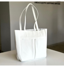 Жіноча сумка Юта біла