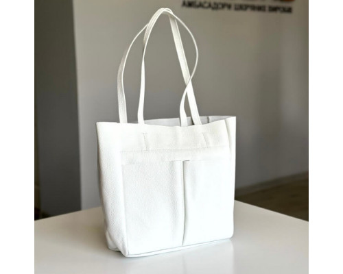 Жіноча сумка Юта біла