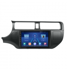 Штатная магнитола Lesko для Kia Rio III 2011-2015 экран 9" 6/128Gb 4G Wi-Fi GPS Top