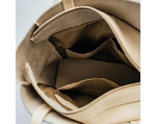 Жіноча сумка Юта бежева