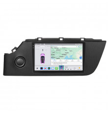 Штатная магнитола Lesko для Kia Rio IV Рестайлинг 2020-н.в. экран 9" 4/64 QLED CarPlay 4G Wi-Fi GPS 360 Prime