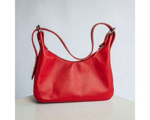 Жіноча сумка Айова червона глянець
