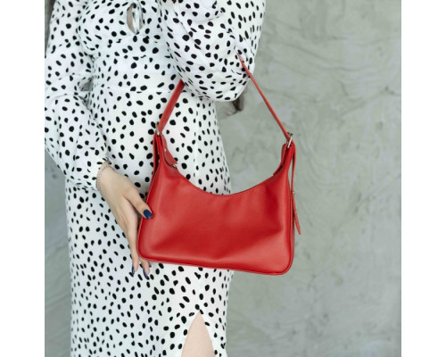 Жіноча сумка Айова червона глянець