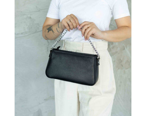 Жіноча сумка Вірджинія чорна