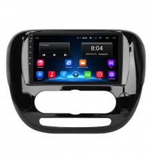 Штатная магнитола Lesko для Kia Soul II Рестайлинг 2016-2019 экран 9" 2/32Gb Wi-Fi GPS Base