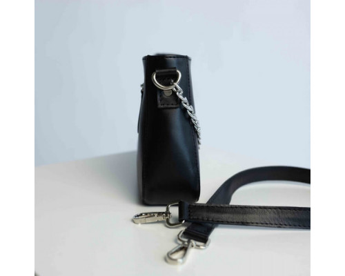 Жіноча сумка Вірджинія чорна