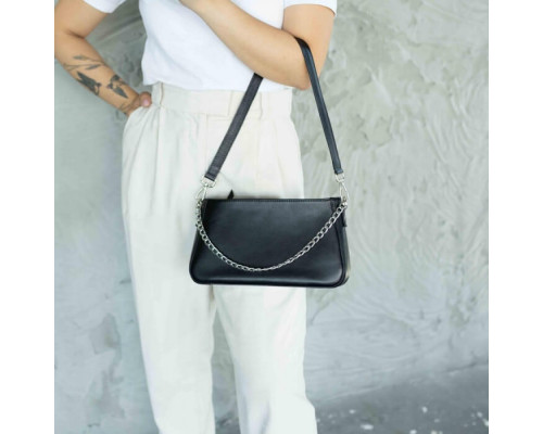 Жіноча сумка Вірджинія чорна