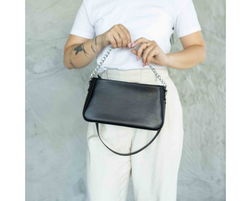 Жіноча сумка Вірджинія чорна