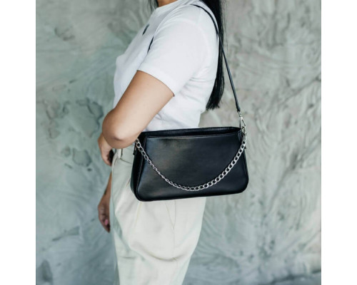 Жіноча сумка Вірджинія чорна