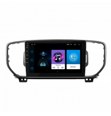 Штатная магнитола Lesko для Kia Sportage IV 2016-2018 экран 9" 1/16Gb Wi-Fi GPS Base