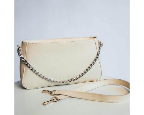 Жіноча сумка Вірджинія бежева