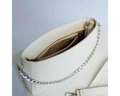 Жіноча сумка Вірджинія бежева