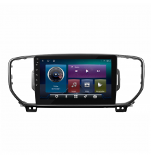 Штатная магнитола Lesko для Kia Sportage IV 2016-2018 экран 9" 4/64Gb 4G Wi-Fi GPS Top