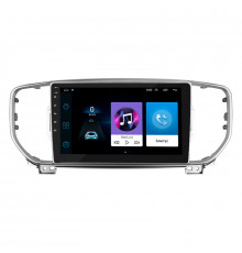 Штатная магнитола Lesko для Kia Sportage IV Рестайлинг 2018-н.в. экран 9" 1/16Gb Wi-Fi GPS Base