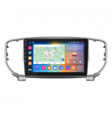 Штатная магнитола Lesko для Kia Sportage IV Рестайлинг 2018-н.в. экран 9" 4/64Gb CarPlay 4G Wi-Fi GPS Prime