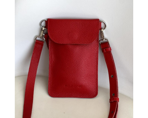 Жіноча сумка Колібрі червона